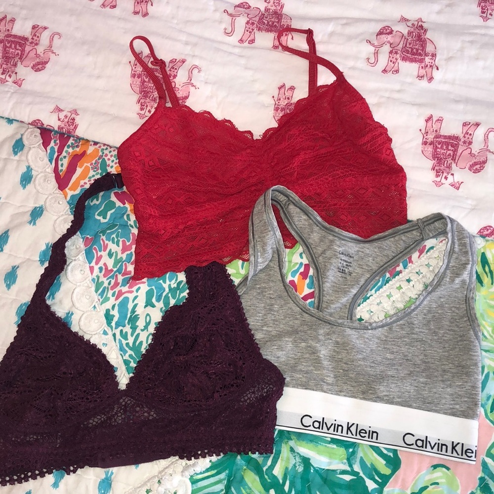 Bralette bundle CK & VS
